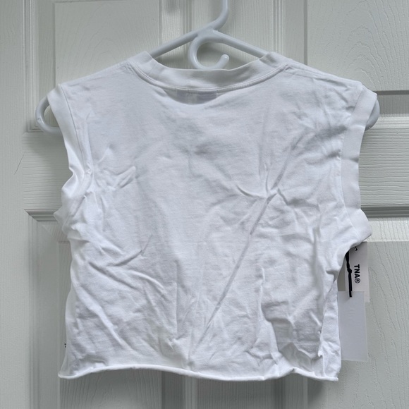 Aritzia Tna Nyjah T-Shirt, White, Size Small - NWT - Picture 3 of 5